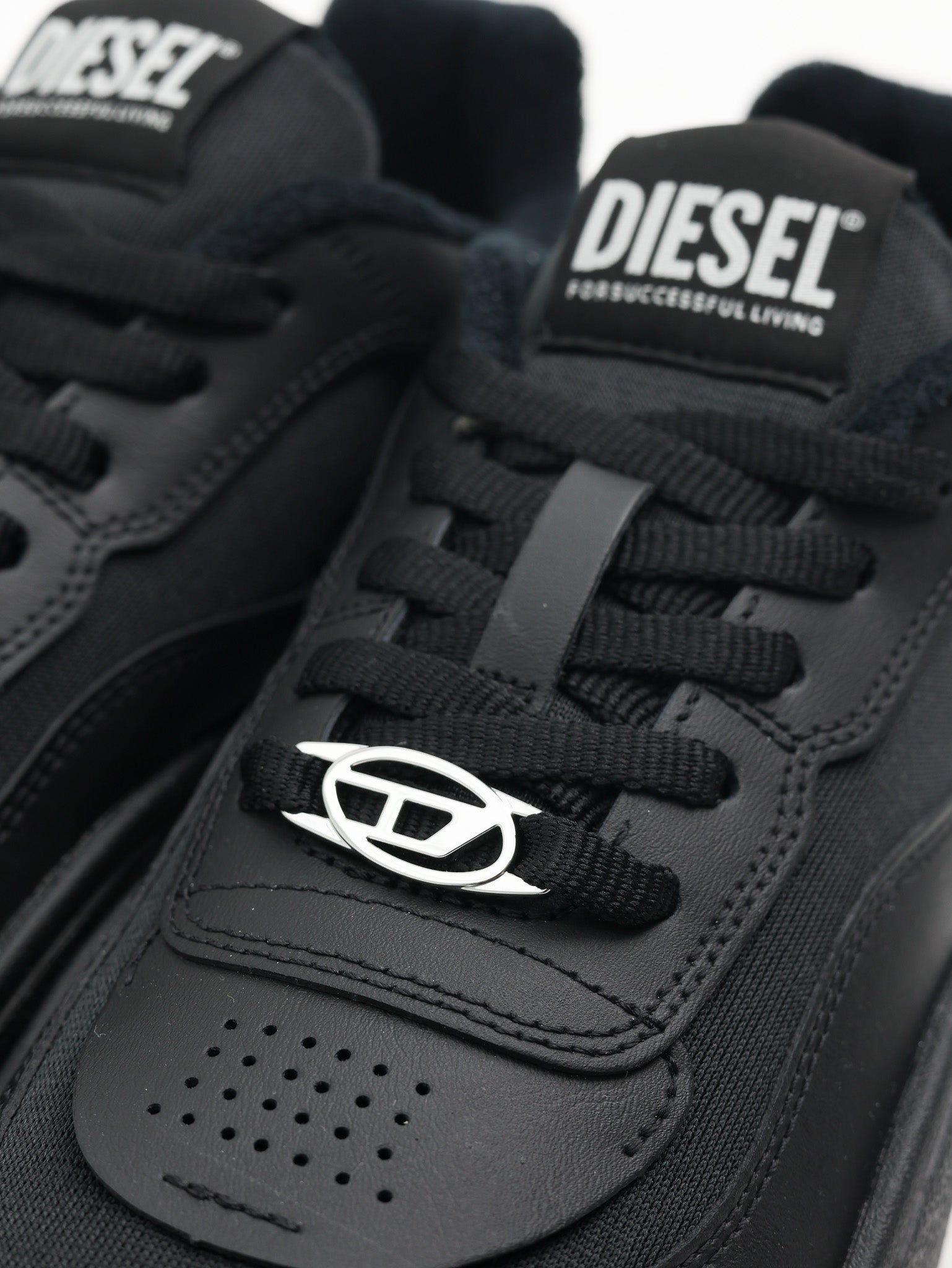 Diesel Sneakers Oval Skate Low Black